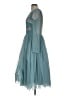 ASOS 100% Polyester Teal Cocktail Dress Size 8 - photo 5
