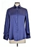 Giorgio Armani Blue Long Sleeve Blouse Size EU (IT) 48 / US 12 - photo 1