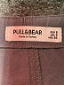 Pull&Bear Solid Gray Khaki Shorts Size S - photo 3