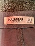 Pull&Bear Solid Gray Khaki Shorts Size S - photo 4