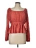 Daytrip Red Long Sleeve Blouse Size L - photo 1