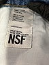 NSF 100% Cotton Blue Denim Shorts Size 27 waist - photo 4