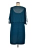 Xscape Solid Teal Cocktail Dress Size 16 - photo 2