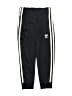 Adidas 100% Polyester Black Track Pants Size 4 - 5 - photo 1