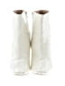 Journee Collection White Ankle Boots Size 8 1/2 - photo 2