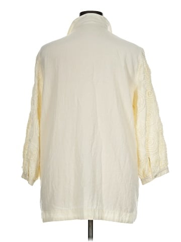 John Mark 3/4 Sleeve Button-Down Shirt (view 2)