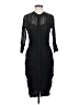 Kathie Lee Black Cocktail Dress Size 4 - photo 1