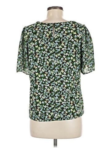 Ann Taylor Factory Short Sleeve Blouse (view 2)