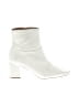 Journee Collection White Ankle Boots Size 8 1/2 - photo 1