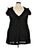Assorted Brands Black Short Sleeve Top Size XXL (estimated) - photo 1