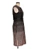 Connected Apparel Houndstooth Black Cocktail Dress Size 10 - photo 4