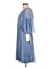 PAPELL Studio 100% Polyester Stars Blue Cocktail Dress Size 10 - photo 5