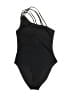 BCBGMAXAZRIA Solid Black One Piece Swimsuit Size 8 - photo 1