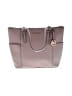 MICHAEL Michael Kors 100% Leather Gray Pink Leather Tote One size - photo 1