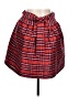 Crown & Ivy 100% Polyester Plaid Red Casual Skirt Size 12 - photo 1