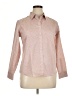 Lands' End Polka Dots Pink Long Sleeve Blouse Size 14 (petite) - photo 1