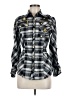 Coogi Plaid Gray Long Sleeve Button-Down Shirt Size M - photo 1