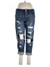 Hollister Hearts Blue Jeans Size 7R - photo 1