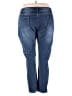 Assorted Brands Solid Blue Jeans Size 5X - photo 2