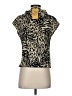 Impressions 100% Polyester Black Sleeveless Blouse Size S - photo 2
