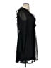 Express 100% Polyester Solid Black Cocktail Dress Size 2 - photo 4
