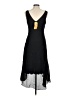 Jessica 100% Polyester Black Cocktail Dress Size M (estimated) - photo 2