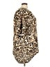 Unbranded Animal Print Gold Short Sleeve Blouse Size 3X - photo 4