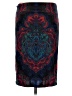 INC International Concepts Paisley Blue Formal Skirt Size M - photo 2