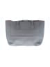 B Makowsky 100% Leather Gray Leather Tote One size - photo 3