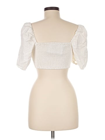 WAYF Short Sleeve Blouse (view 2)