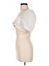 WAYF Ivory Short Sleeve Blouse Size M - photo 5