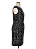 Chaps Polka Dots Black Cocktail Dress Size XL - photo 4