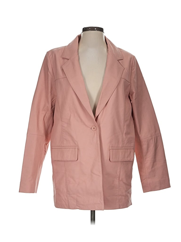 Pre-owned Deadwood Blazer Jacket In Pink