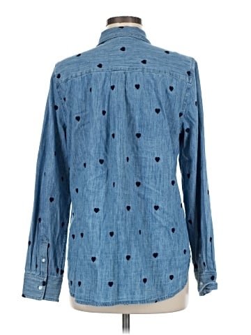 Caslon Long Sleeve Button-Down Shirt (view 2)