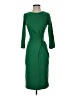 Escada Solid Green Cocktail Dress Size EU 34 / US 4 - photo 1