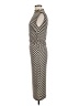 H&M Stripes Silver Cocktail Dress Size M - photo 5