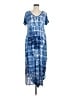 Venus Tie-dye Blue Casual Dress Size M - photo 1