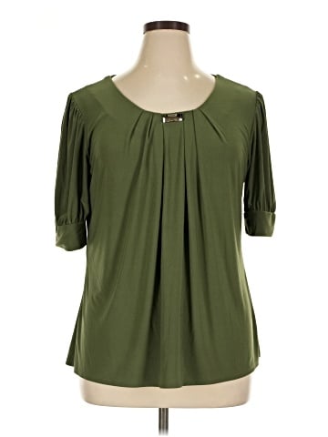 Notations 3/4 Sleeve Blouse (view 1)