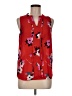 41Hawthorn 100% Polyester Red Sleeveless Blouse Size M - photo 1