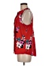 41Hawthorn 100% Polyester Red Sleeveless Blouse Size M - photo 5