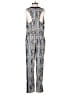 Adelyn Rae 100% Polyester Paisley Blue Jumpsuit Size S - photo 2