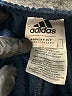Adidas 100% Polyester Blue Track Pants Size 6 - photo 3