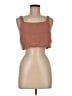 Uniqlo 100% Polyester Brown Sleeveless Top Size M - photo 1