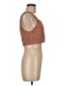 Uniqlo 100% Polyester Brown Sleeveless Top Size M - photo 4
