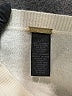 Magaschoni 100% Cashmere Graphic Ivory Cashmere Pullover Sweater Size L - photo 7