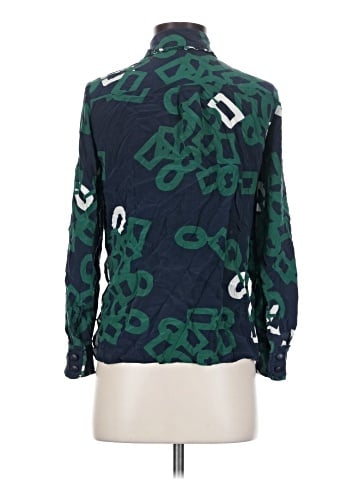 Lafayette 148 New York Long Sleeve Blouse (view 2)