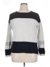 Vince. 100% Cotton Color Block Gray Pullover Sweater Size XL - photo 1