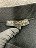 St. John Solid Black Formal Skirt Size 8 - photo 4
