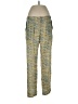 Freeway Tweed Yellow Casual Pants Size L - photo 1