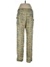 Freeway Tweed Yellow Casual Pants Size L - photo 2
